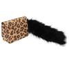 Sun Art Hello Kitty Tail Fur Mini Wallet Shoulder Bag Brown KT-5122-BR
