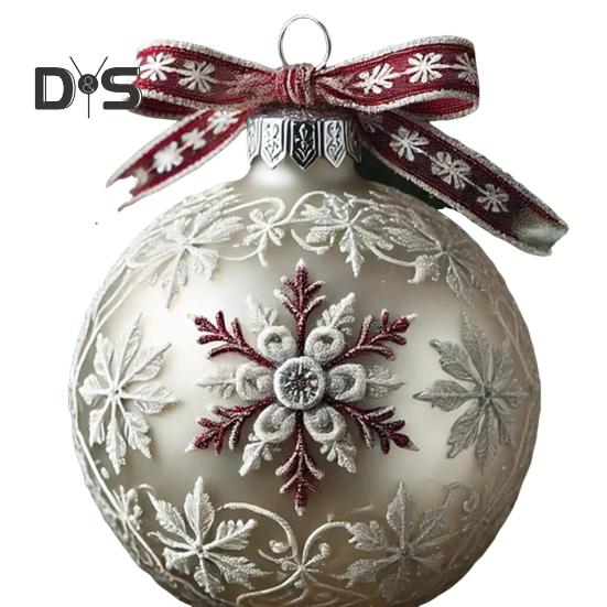 

3D Сказочная планета Рождественский орнамент Снежные шары Рождественская елка Снежинка Олень Подвесное украшение для праздничного домашнего декора G