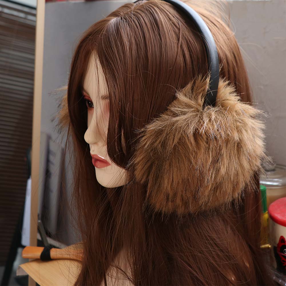 Soft Faux Mink Fur Earmuffs Y2K Winter Thicken Earflap Comfortable Plush Ear Cover Women