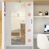 Acrylic Soft Mirror Dressing Mirror Wall Stickers Self-adhesive HD Full Body Mirror Stickers Home Bathroom Mirror Stickers 4pcs