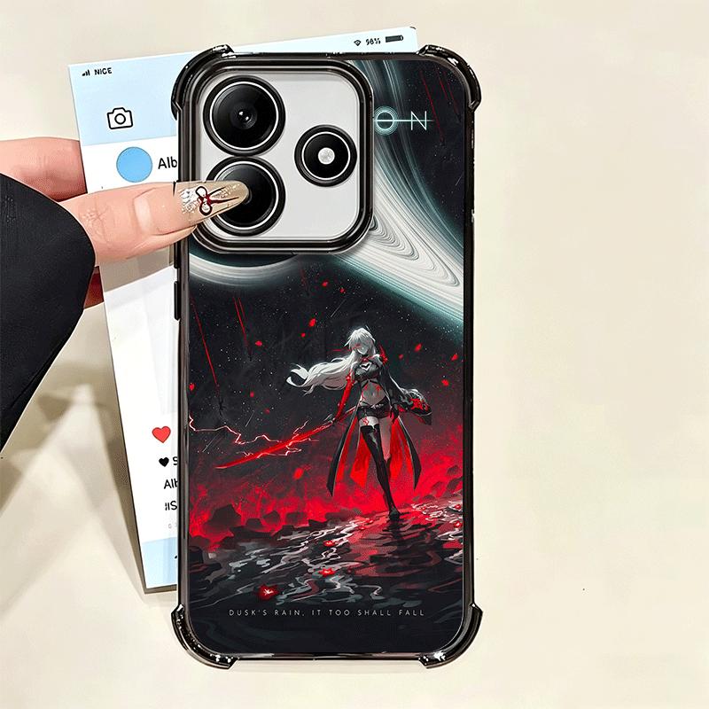 Honkai Star Rail Acheron Plating Phone Case For Xiaomi Poco X5 X6 X7 X8 Pro Max F8 Ultra F7 M8 M7 M5S Redmi 15C 15 14C 13C 13 X3
