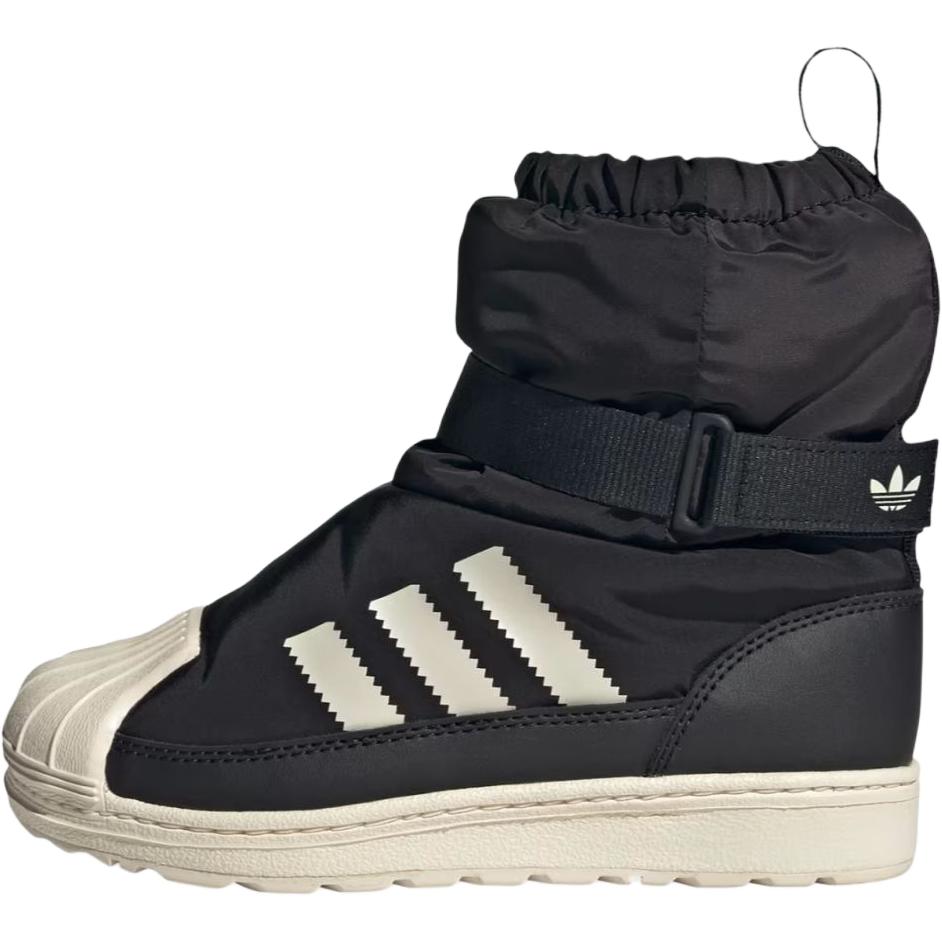 Adidas Originals SUPERSTAR 360 Waterproof High top Boots Black Kids  JQ7949 28.5