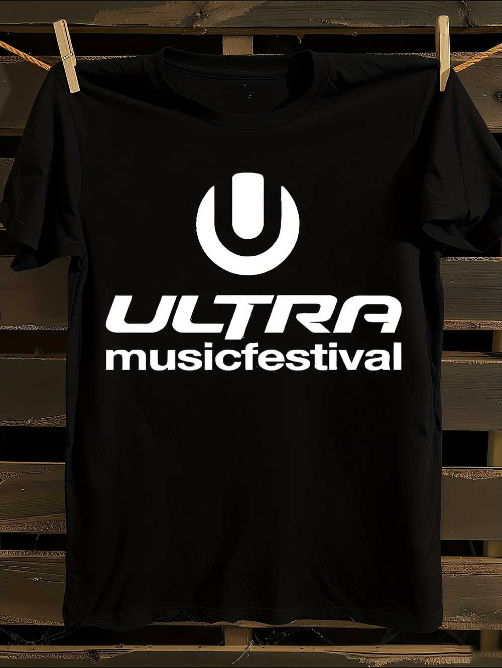 

s Ultra Music Festival T-Shirt Mens Tshirt Womens Tshirts with Letters Print Short Sleeves T-Shirt Casual Street Tee Shirt Top S