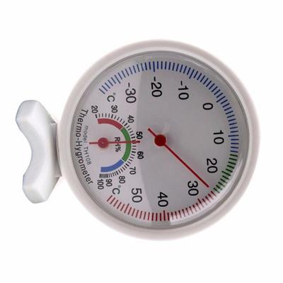 Rundes Analoges Thermometer Hygrometer Hygrothermograph Temperatur Feuchtigkeitsmesser