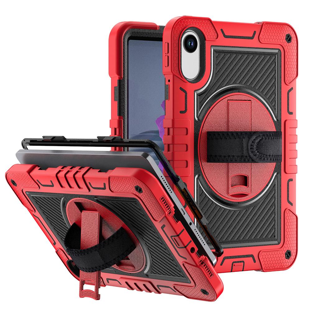 Shockproof Silicone+PC Tablet Cases for Xiaomi Pad 6/7/6 Pro/7 Pro & Redmi Pad 2/SE 8.7-inch Case Cover with Rotate Stand Shell