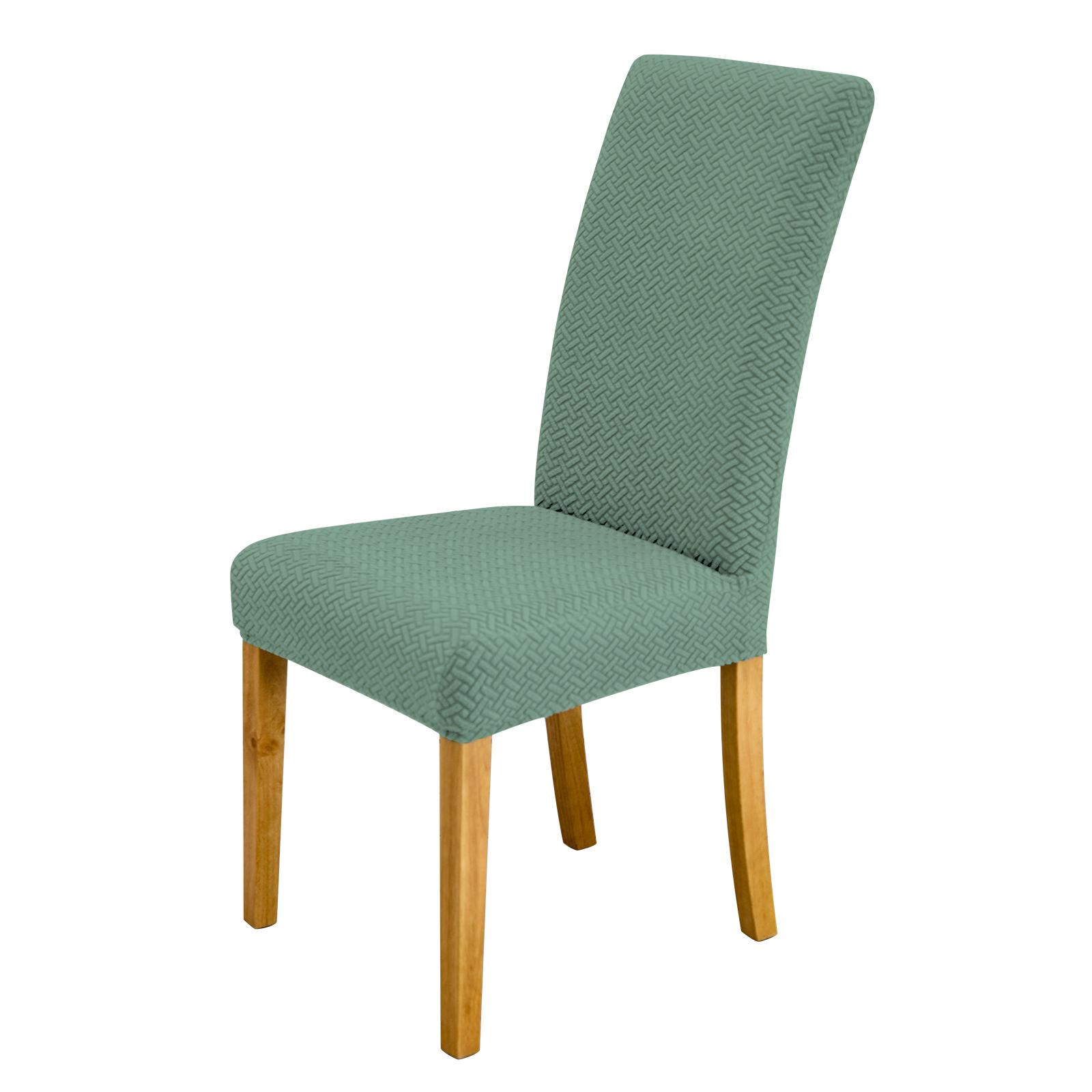 

2pcs 210gsm Stretch Chair Cover High Elastic Dining Chair Covers Furniture Protector For Dining Room greenconventional#0