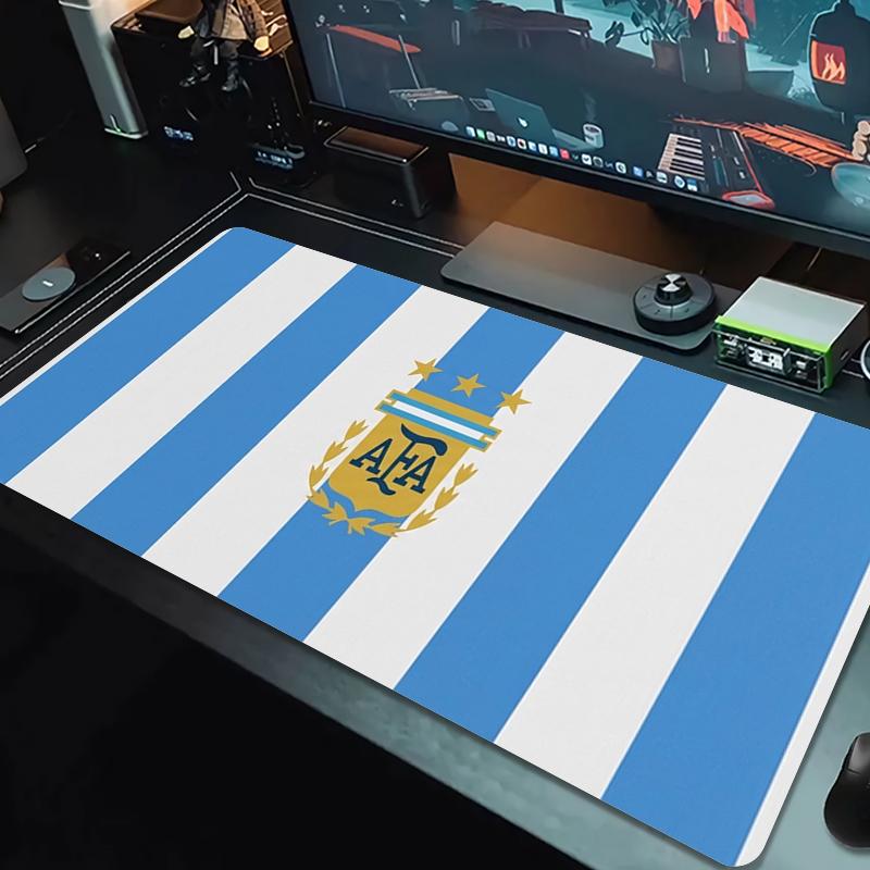 Argentina Mouse Pad Large Gaming Table Cushion Non-slip Laptop Tablet Big Mousepad XXL Mat Mini PC Playmat With Lock edge_xia