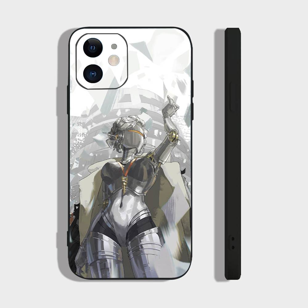 Lucy Animiertes Spiel R-Reverse 1999 Handyhülle Für IPhone 17 Air 16 15 14 13 Pro Max 11 12 Schwarze Silikonhülle