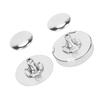 50 Jeux Boutons-pression Magnétiques 18x5mm Épais Alliage Haute Dureté Fermeture Magnétique pour Sac à Main Couture Artisanat