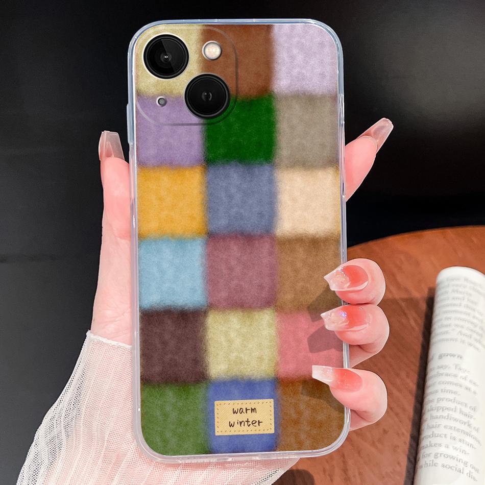 For iPhone 13 Pro Max 13 mini Phone Case Butterfly Patterns Soft Slim Transparent Silicone Cover For iPhone13 Lightweight Funda
