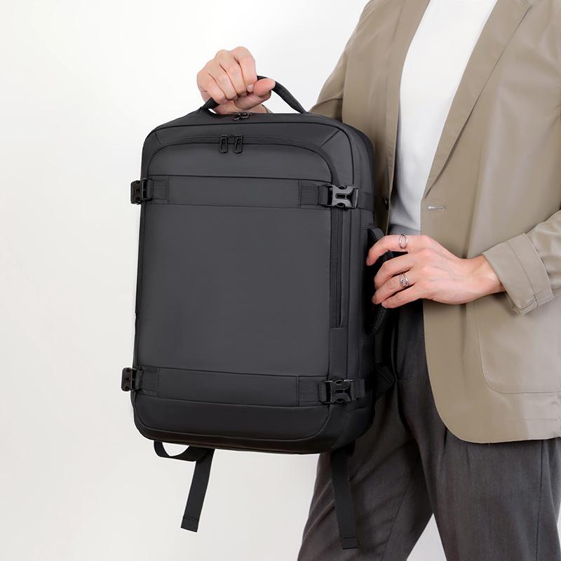Herren Mode Business Reise Rucksack mit Logo - Multifunktionale Computertasche mit großem Fassungsvermögen