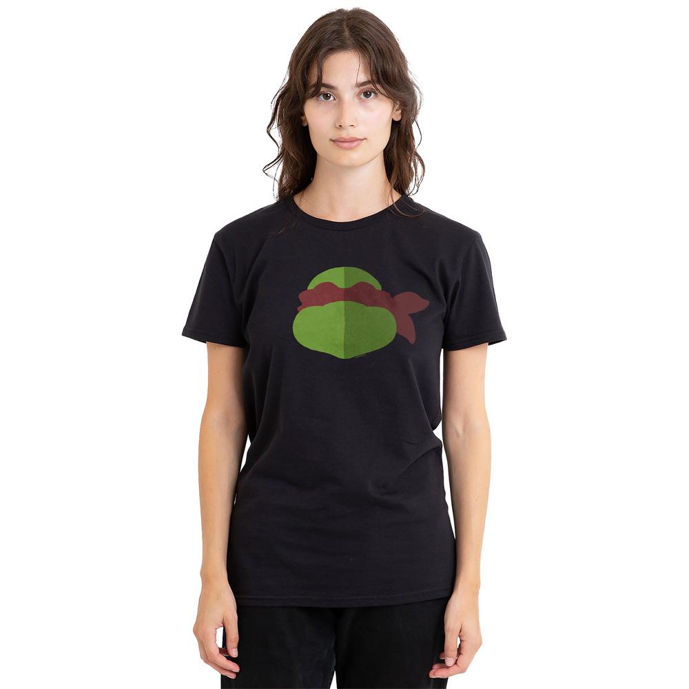 Teenage Mutant Ninja Turtles Unisex Adult Raphael Face T-Shirt