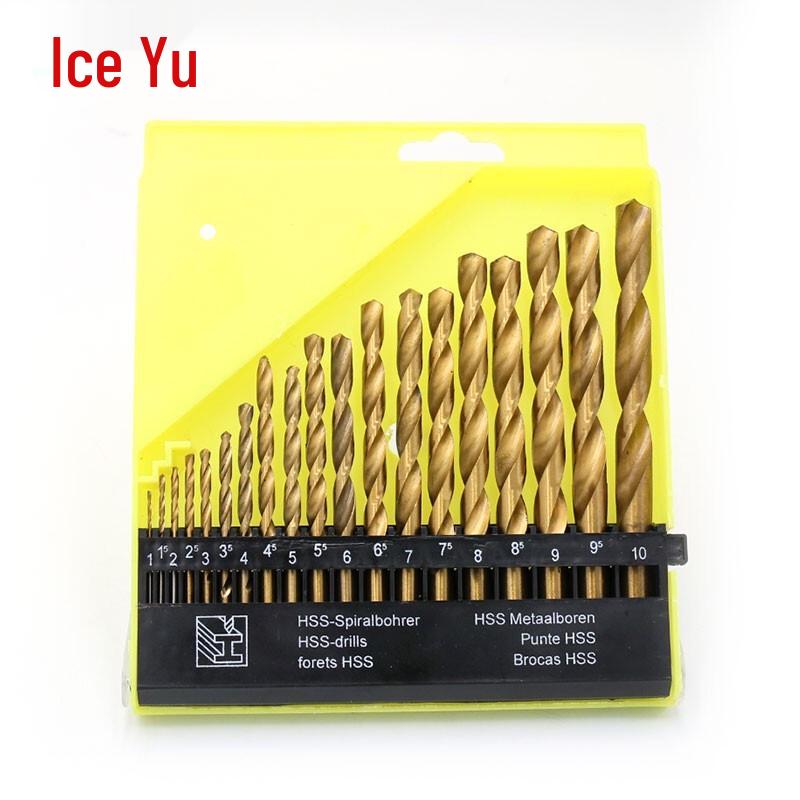 Bing Yu BY-574 Titanium Coated Twist Drill Bit Set