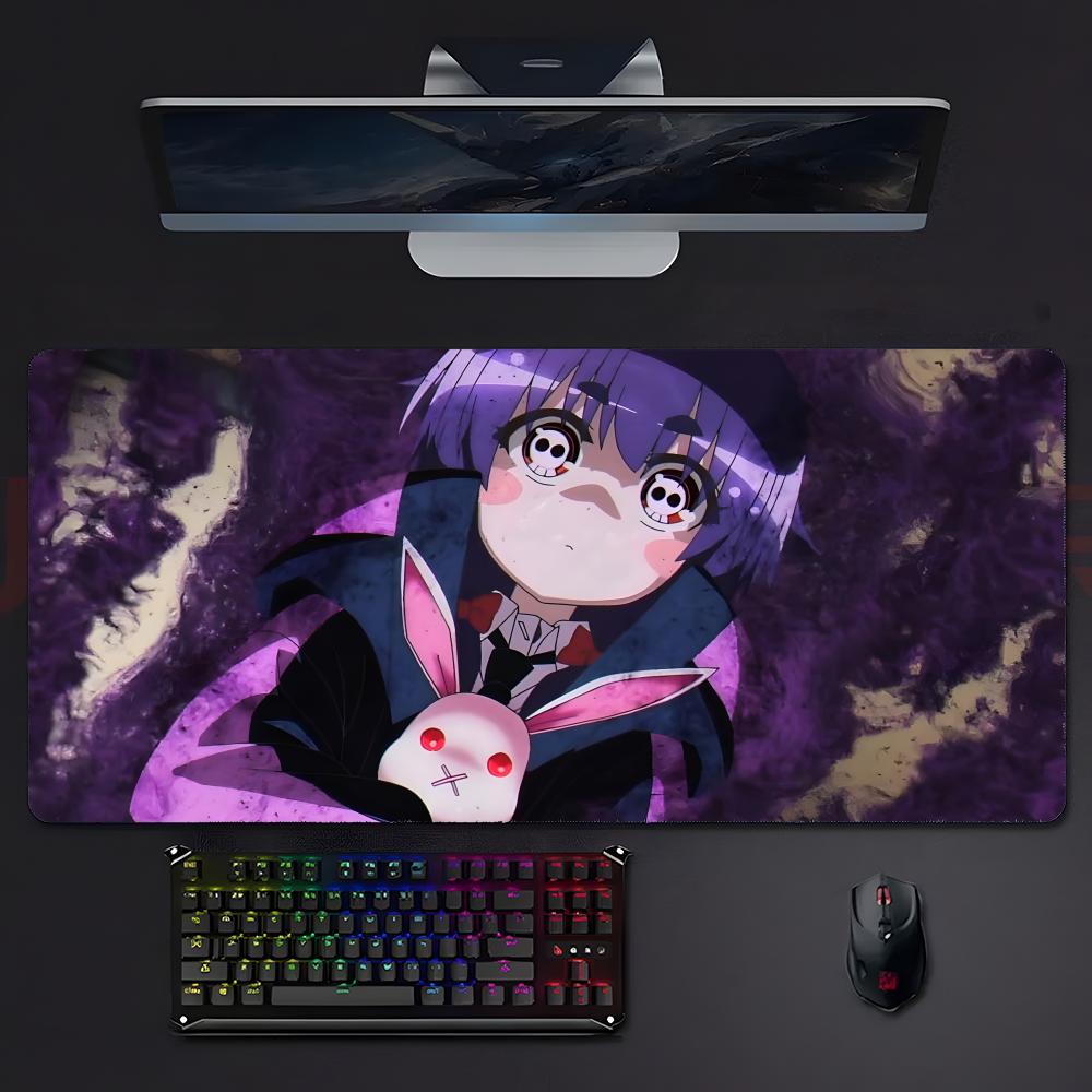 Scary Mysterious Anime DDark Gathering Mouse Pad Mousepad Large Gaming Lockedge Thickened Pc Table Desk Mat