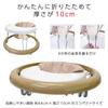JTC Round Baby Walker, Beige