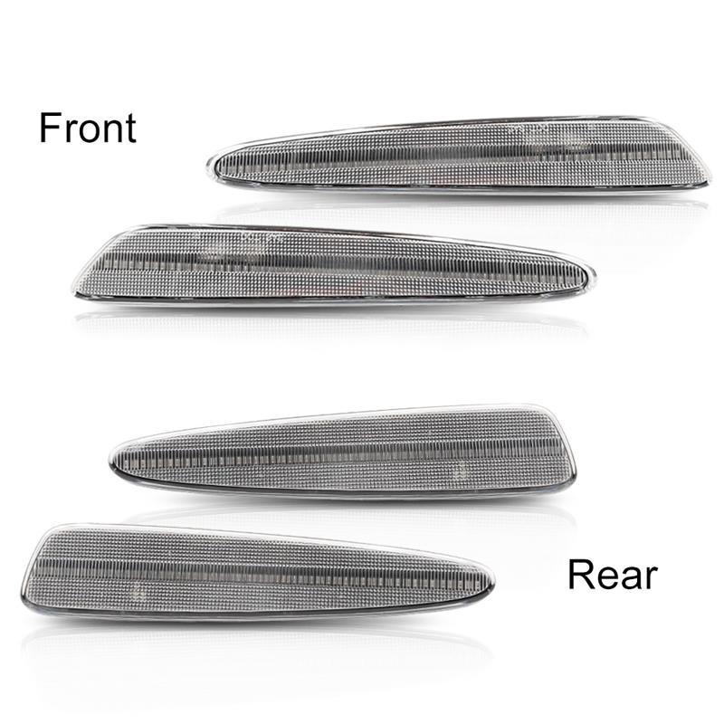 

2 пары светодиодных передних и задних габаритных фонарей для автомобиля Corvette C6 4Pcs