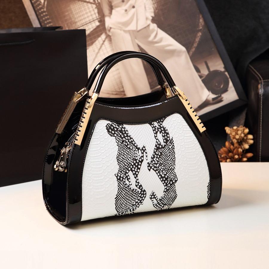 Atmospheric Handbag Fashionable Leather Women'S Bag Medium Mother Bag Shoulder Messenger Bag Mother-In-Law Hand Bag