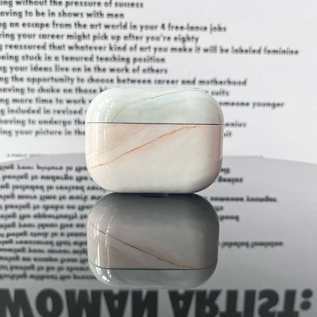 Marble Earphone Case for AirPodsPro2 Earphone Case PC All-inclusive Earphone Case