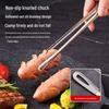304 Stainless Steel Korean BBQ & Food Tongs