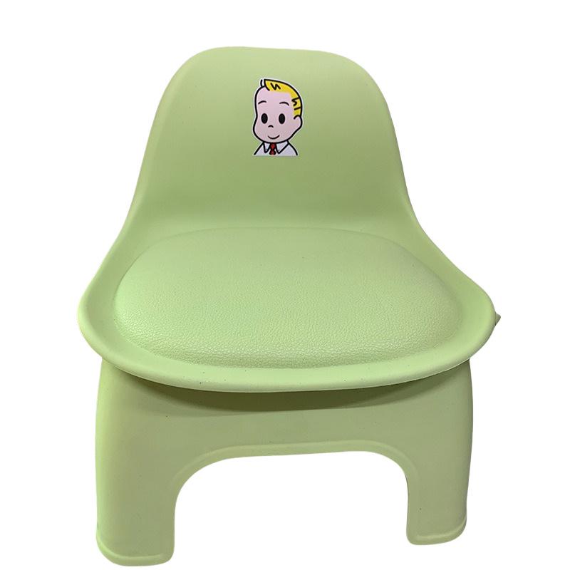 

Детский нескользящий съемный табурет с низкой спинкой для использования в помещении/на улице