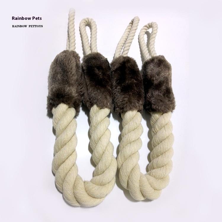 

Pet molar door line door plug clip anti-collision anti-clip door pet supplies handle rope коричневый