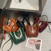 Vegetable Basket Bag Women Korean New Soft Leather High end Shoulder Bag Large Capacity Fashionable Niche Tote Bag Women