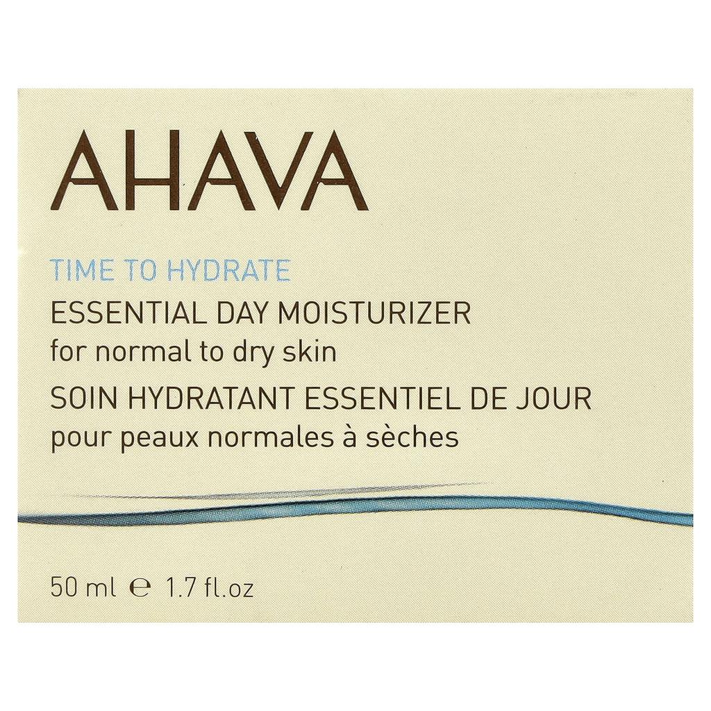 AHAVA Norteamérica, Hora de Hidratar, Hidratante Esencial de Día, Piel Normal a Seca, 50 ml (1,7 onzas líquidas)