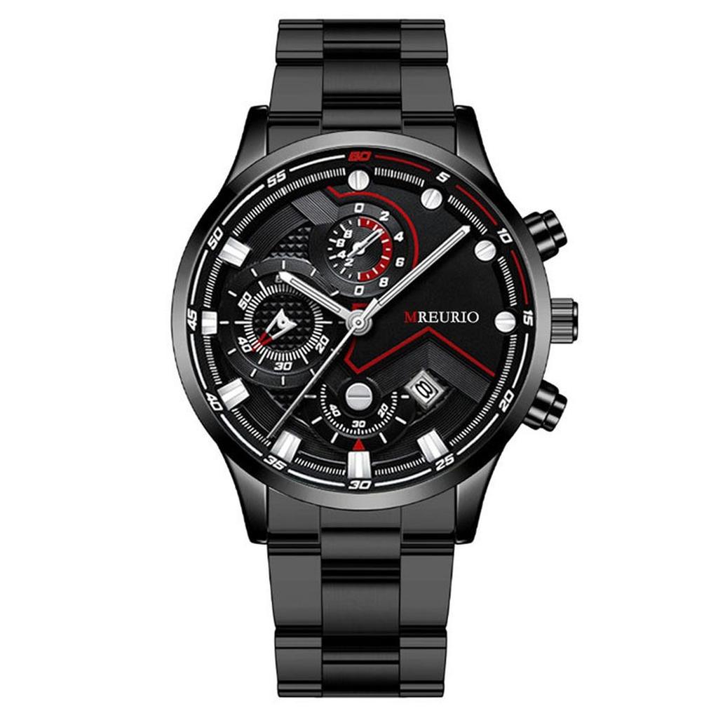 Mens Leather Business Fashion Watch Strap Watch For Gift Giving