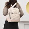 Stylish Oxford Fabric Mini Backpack with Quilted Design – Lightweight & Durable Crossbody Bag for Women