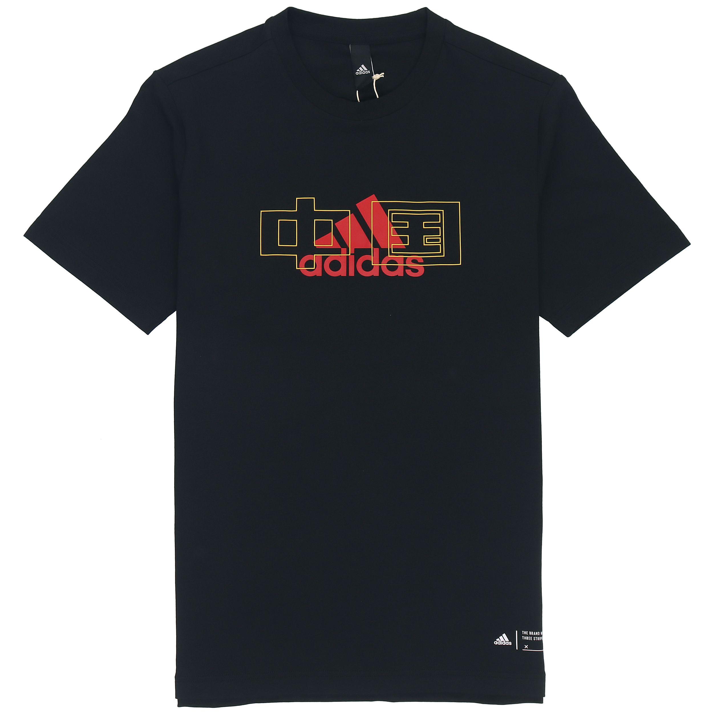 

New Adidas T Shirts Unisex Black GP1861 S