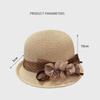 Cappello da Sole in Pizzo Floreale da Donna con Protezione UV Cappellino Parasole Dolce Cappello da Pescatore Estate