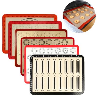 Silikon Macaron Backmatte für Backformen Macaroon Gebäck Kekszubereitung Professionelle Qualität Antihaft