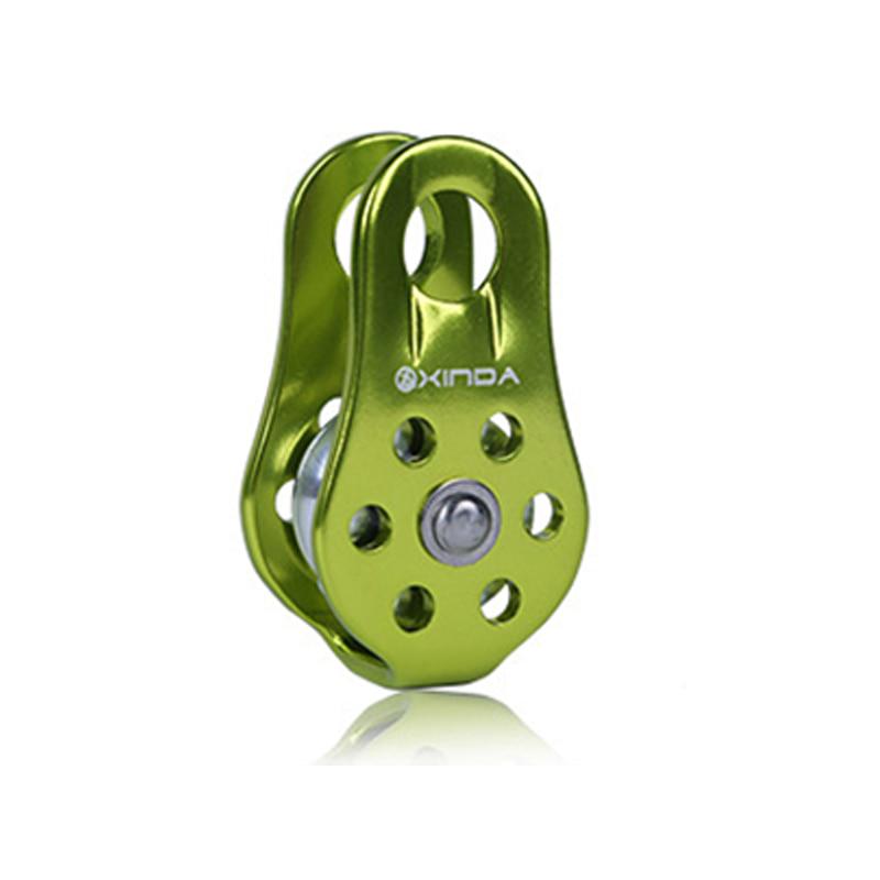 

Наборы для путешествий на открытом воздухе Поход Альпинизм Веревочный блок Одинарный фиксированный блок Альпинистская веревка Скалолазание Спуск по веревке Снаряжение для выживания зелёный