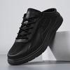 Fashion Half Sandals Man Mules Rubber Shoes Comfortable Pvc Low Price 2025 Fashion High Quality Adult Y2k Elegant Style Slippers for Men
