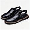 Men's Casual Summer Beach Roman Style Open Toe Slingback Sandals Breathable Lightweight Slip On Outdoor Walking Shoes