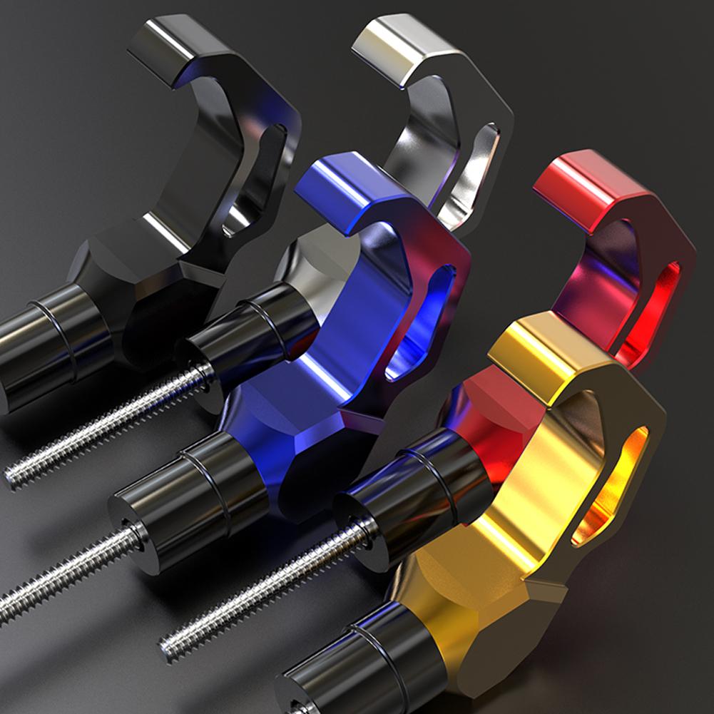 CNC Aluminum Motorcycle Helmet Hook Holder Cargo Hook Hook Luggage Bag Hanger Helmet Claw Motorbike Accessories