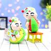 New Pajamas Crayons Shin-shirt Keychain Pendant Plush Doll Couple School Bag Ornaments Grab Doll Gift