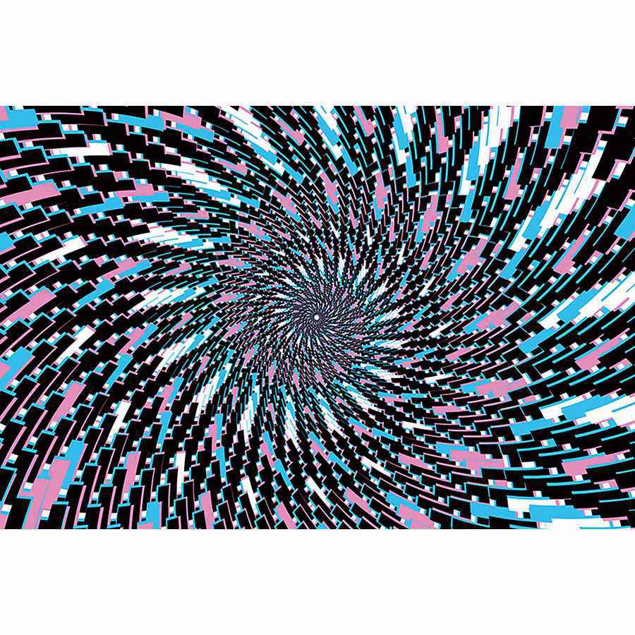 MOON.QG 3D Photography Wallpapers Backdrop Visual Illusion Background Swirl Geometric Home Wall Event Photo Studio Decorations