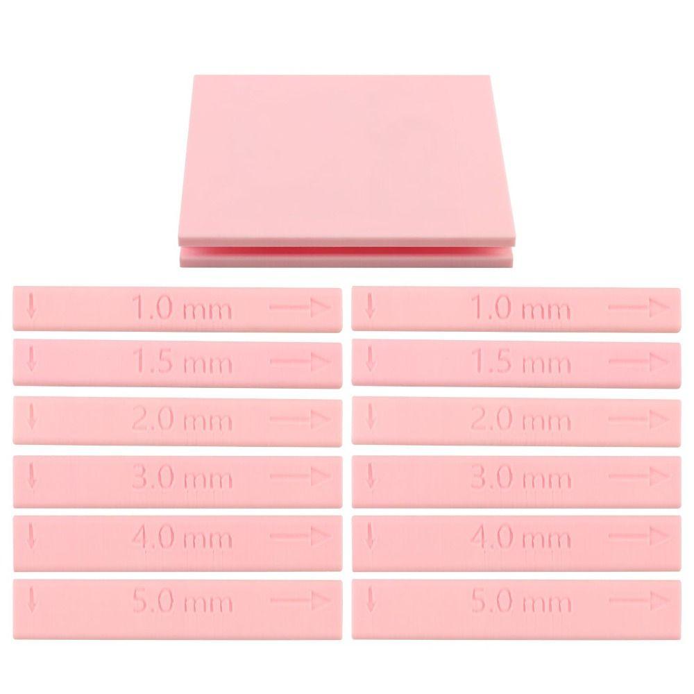 Plastic Clay Hoop Earring Tool 12 Sliders Clay Strip Shape Maker Home Crafting