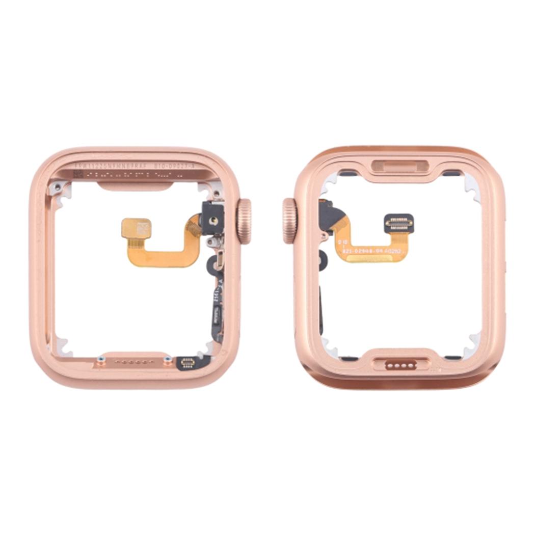

Для Apple Watch Series 6 40мм (Видання LTE) Розбирання середньої рамки з кабелем бічного ролика та цифрової коронки (Без логотипу) Gold