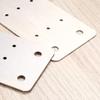 Pack of 2 Hinge Repair Plate Stainless Steel Cabinet Bracket Kit for Kitchen