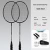 UMAY Ultralight Full Carbon Badminton Racket Set