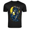 Sensenmann trinkt Bier Lustiges Todes-Grafik-T-Shirt