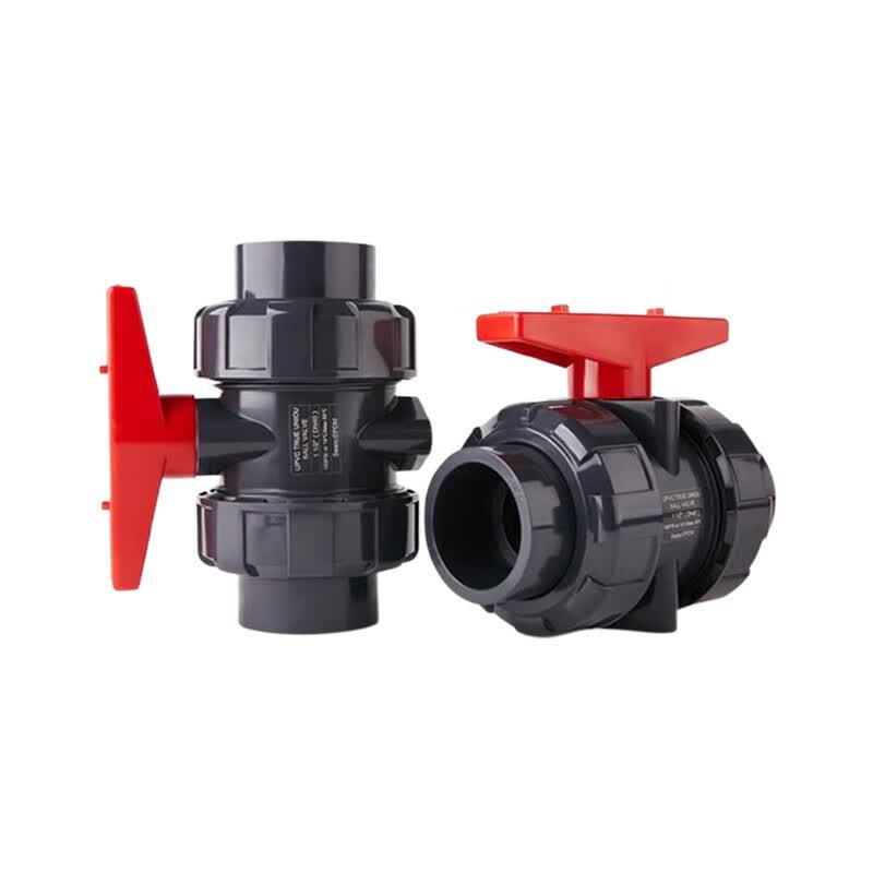 Jinghong UPVC Double Union Ball Valve DN50