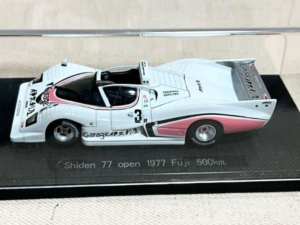 

EBBRO scale Shiden 77 Open 1977 Fuji 500km EBBRO Shiden 77 Open Fuji Diecast Car Garage Italiya 1/43