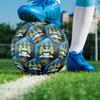 Manchester Football FC Druck Größe 5 Fußball, PU Abriebfester Fußball für Spieltraining und tägliches Üben, Geburtstagsgeschenk für Fußballfans
