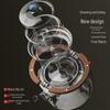 Large Capacity Heat-Resistant Glass Teapot