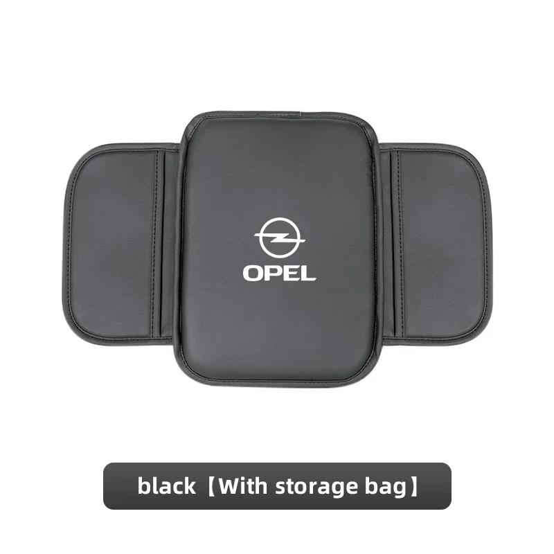 

Center Console Arm Rest Protector Leather Car Armrest Box Pad Storage Pocket For Opel Corsa D Astra Insignia Mokka Adam Combo OP