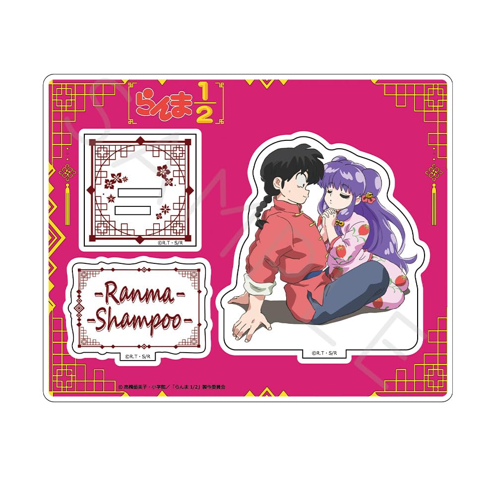 TV Anime "Ranma 1/2" [Ranma & Shampoo] Acrylic Stand L