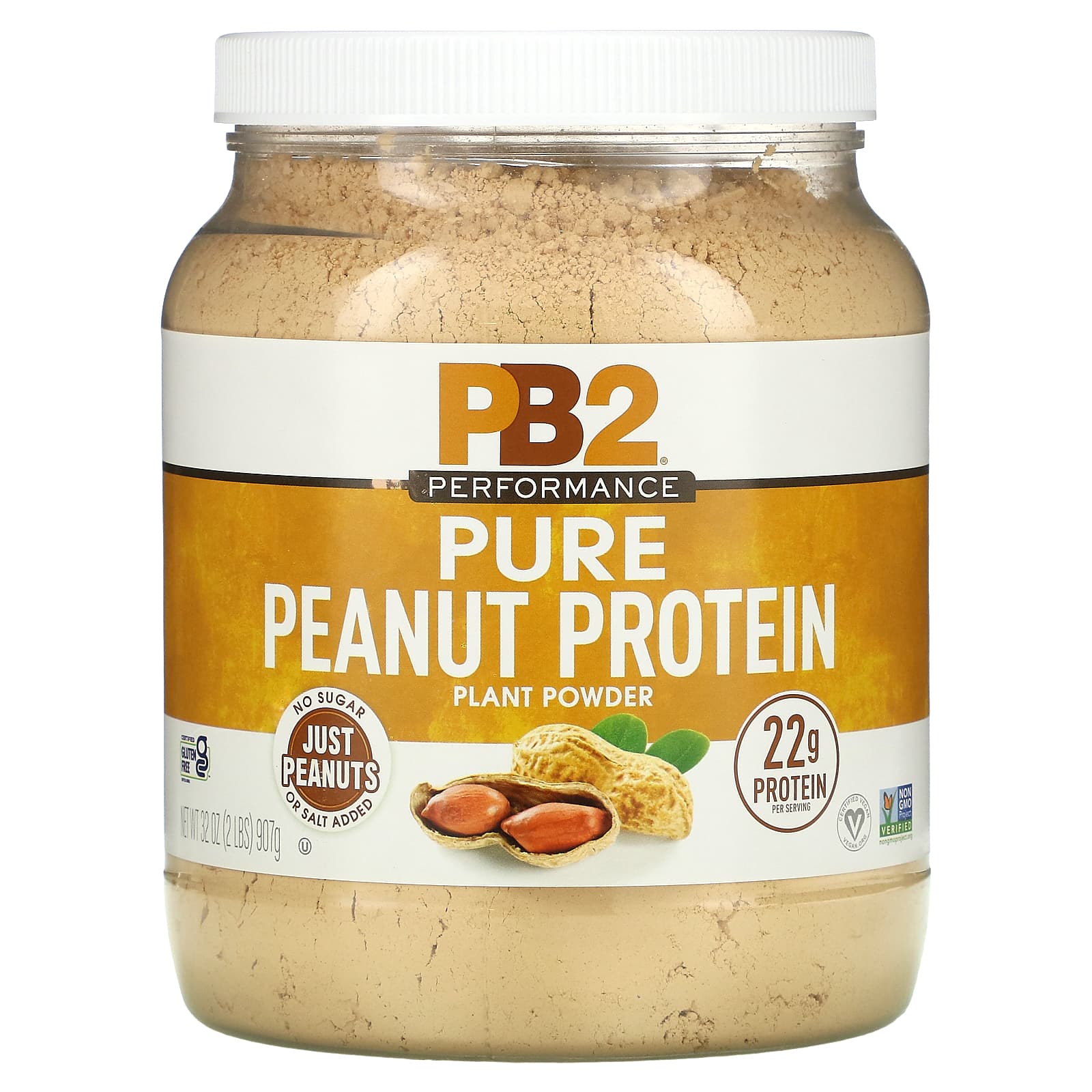 

PB2 Foods, Pure Peanut Protein Protein Powder, 2 lbs (907 g)